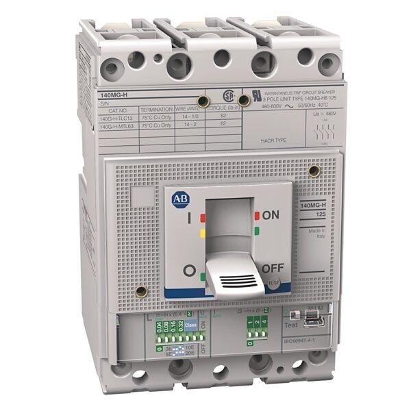 140MG-H8E-C60 Allen-Bradley 140Mg 60A H Frame Mtr 140MG-H8E-C60