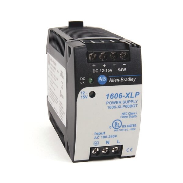 1606-XLP60BQT Allen-Bradley AC Or DC Input 12Vdc Out 54W 1606-XLP60BQT